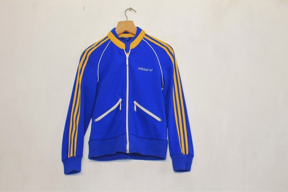 Adidas Track Suit, Adidas Jacket 70s Vintage, Zip-up Track Jacket