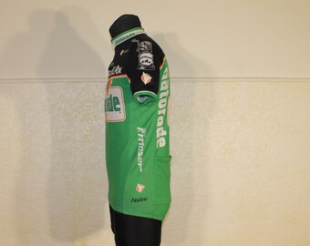 ヴィンテージ　サイクルジャージ（1992年ゲータレードシャトーダックス) Gatorade Chateau d'Ax Retro Cycling Jersey - Bugno – Retro