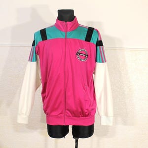 アディダス トラックスーツ ジャケット ピンク コットン：ヴィンテージ