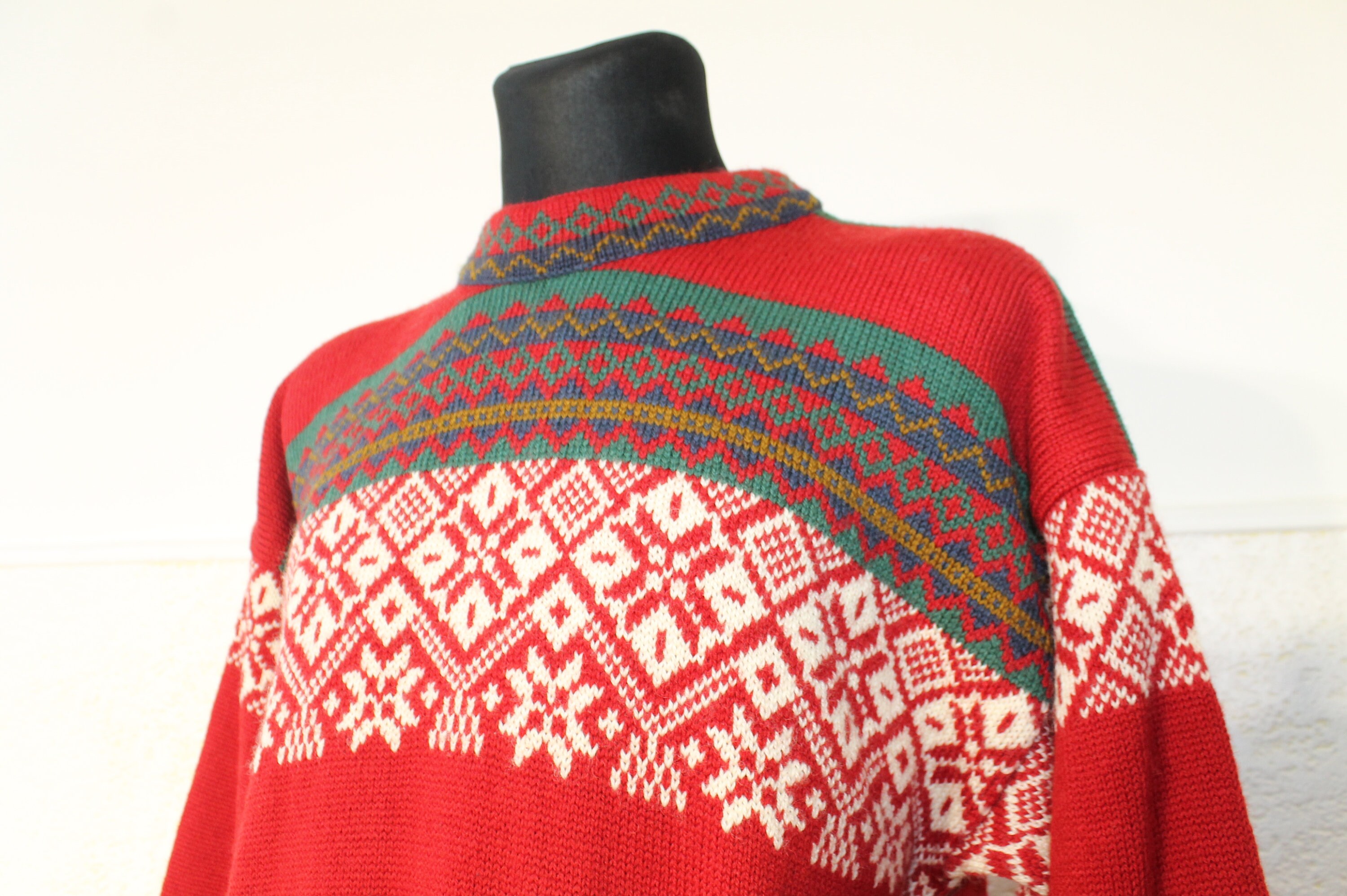 Traditional Norwegian Sweater, Wool Sweater Folk, Jumper Fair Isle, Wool Jumper, Jumper Norway, Nordic Jumper, Nordic Sweater Size Large - Etsy Canada Traditional Norwegian Sweater, Wool Sweater Folk, Jumper Fair Isle, Wool Jumper, Jumper Norway, Nordic Jumper, Nordic Sweater Size Large - Etsy Canada