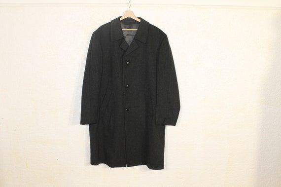 Steinbock Loden Wool Coat, Men's Bohemian Winter Overcoat