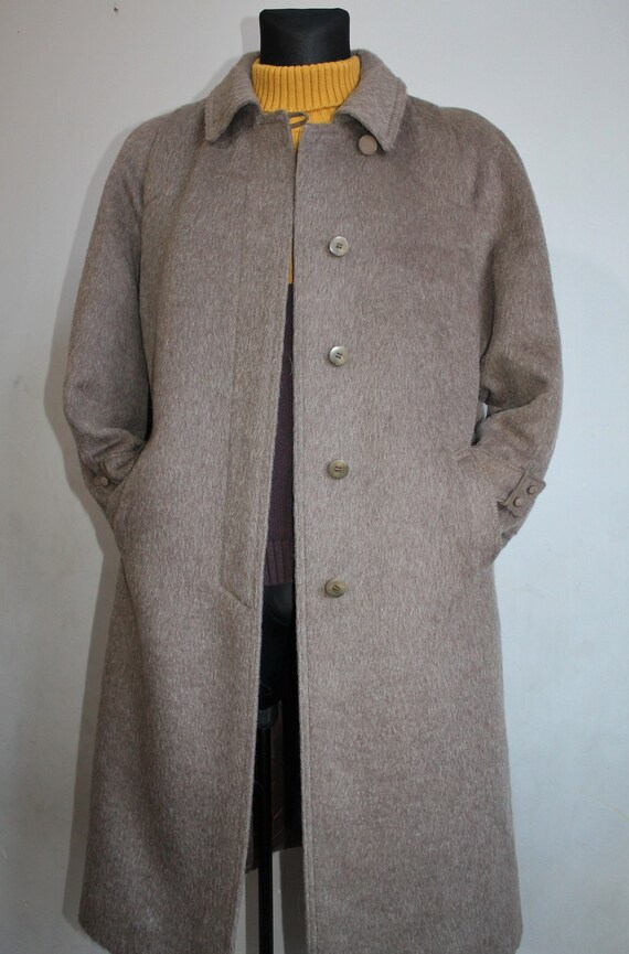 Llama Coat Mohair Coat Women Brown Wool Coat Winter Coat - Etsy