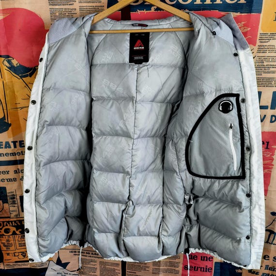 White Parka Women Down Feather. 8848 Altitude Extreme Winter Coat Size Small View 3