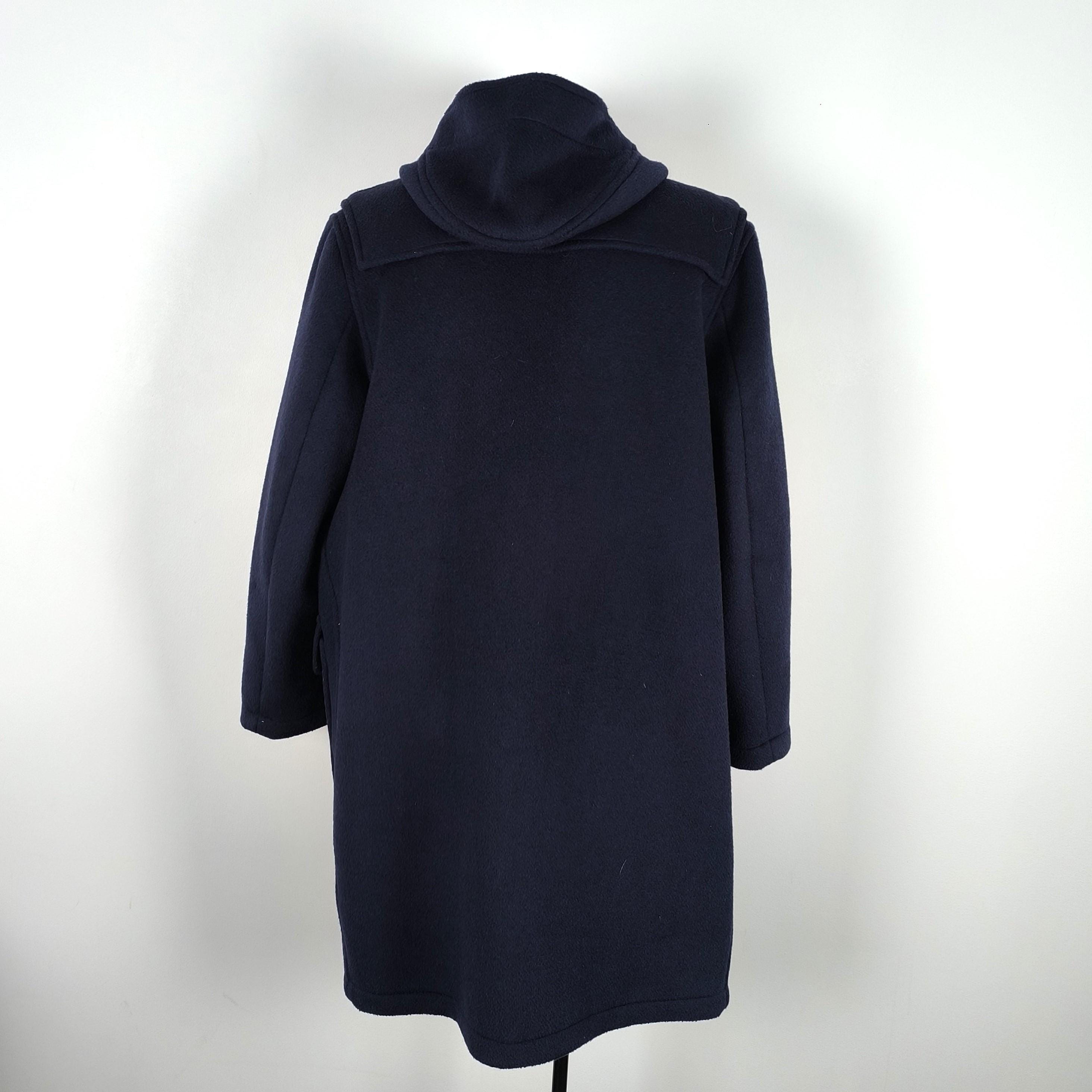 ネイビー ダッフルコート ウール グローバーオール：メンズ ラージ