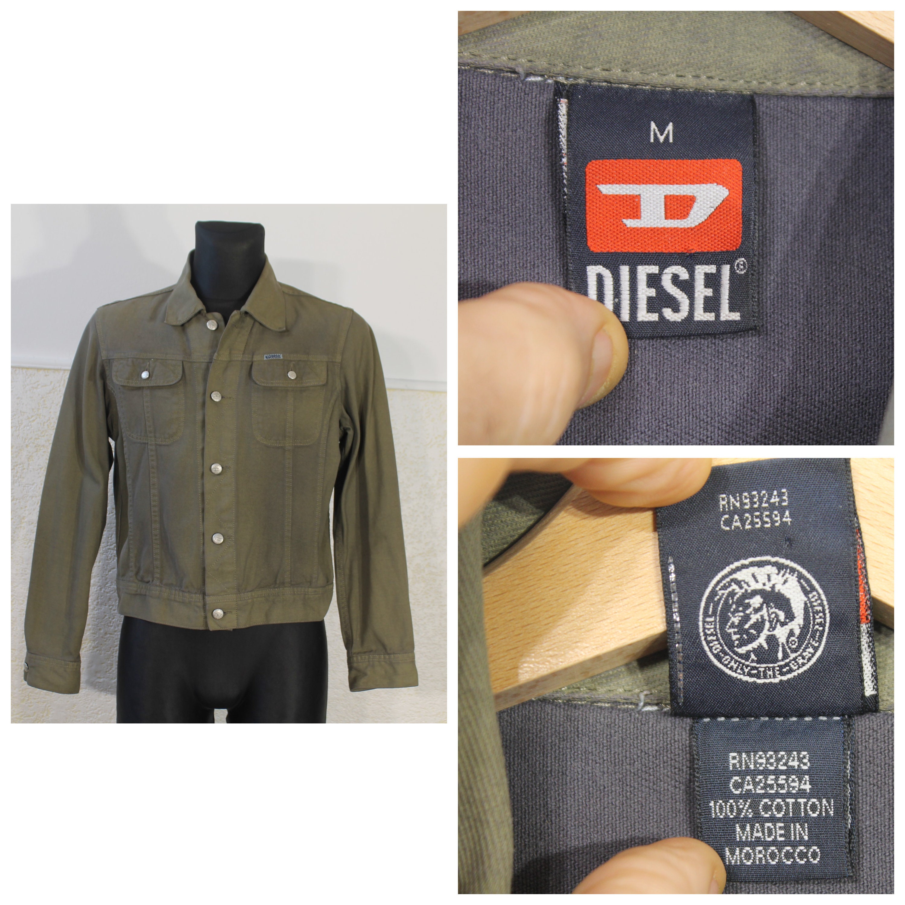 Diesel ca25594 jacket hot sale