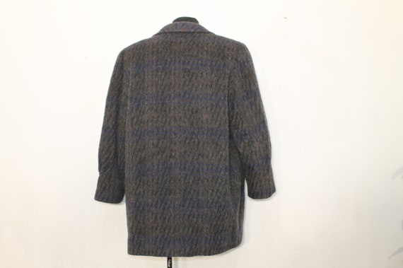 Wool Coat Vintage Women, Double breasted coat, Tw… - image 9