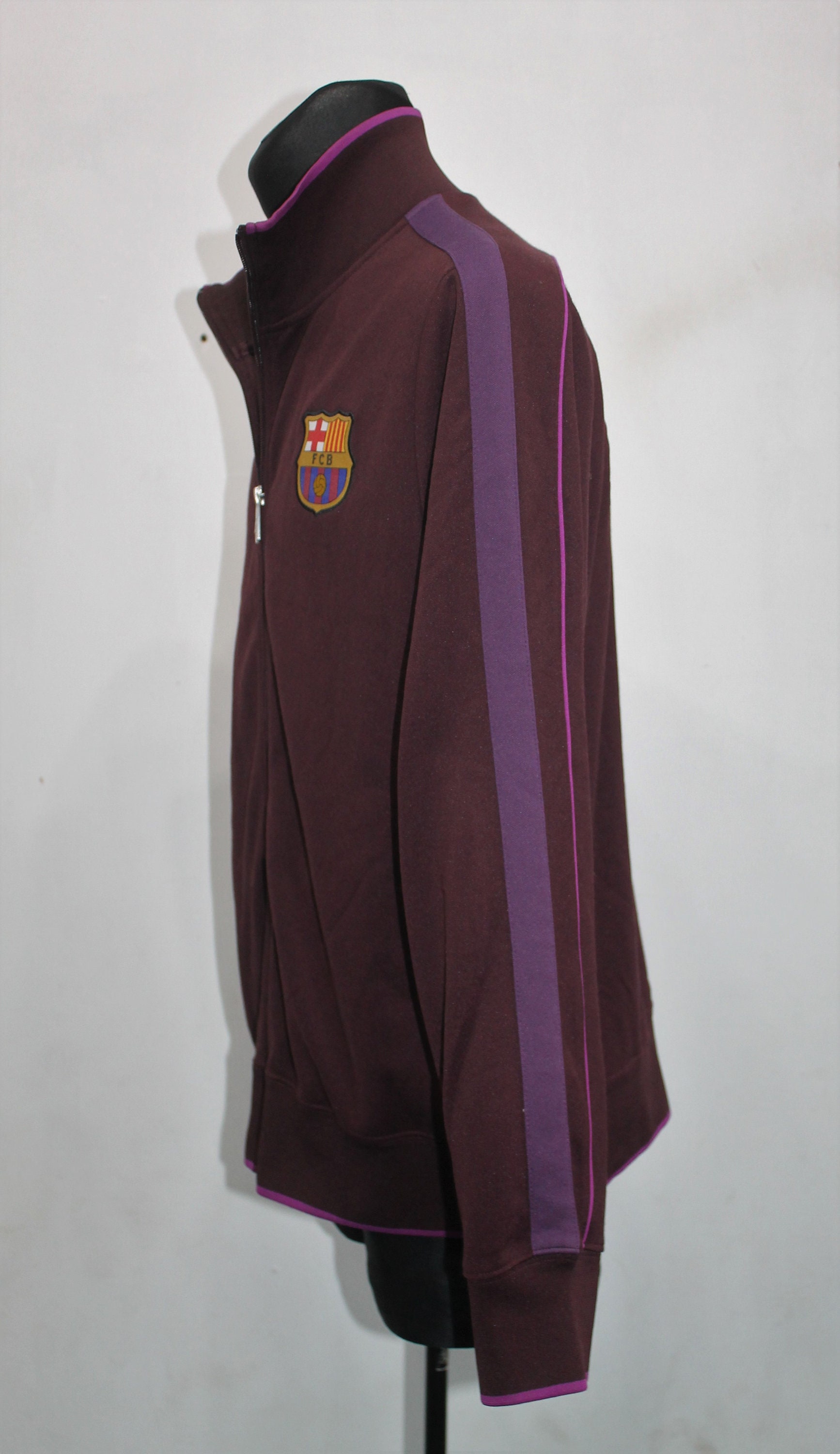 Veste dentraineur du FC Barcelone survetement Nike veste de football Nike veste du FC Barcelone veste dentrainement veste Nike vintage taille XL Etsy France