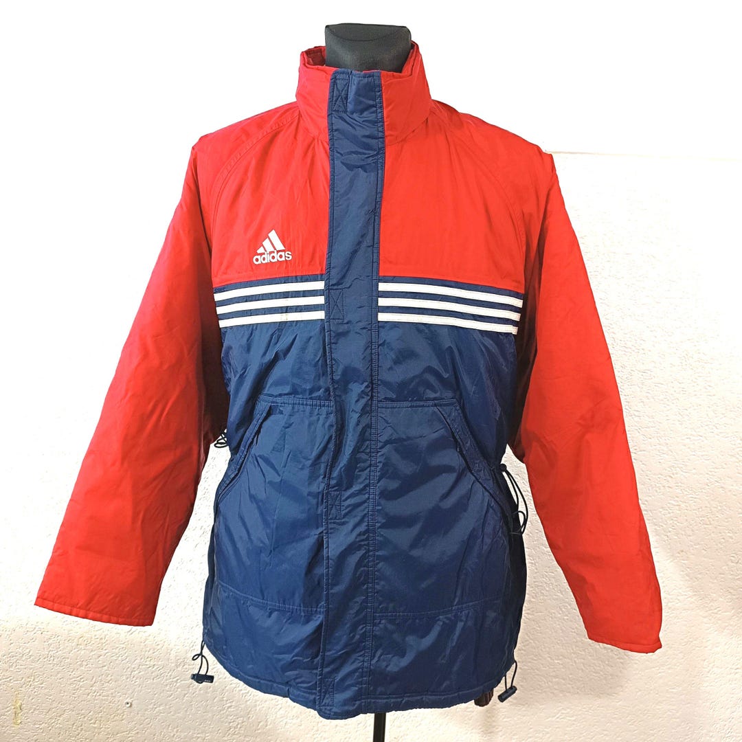 Jas Dames Adidas Winterjas Rood Adidas Jas Voor Heren Heldere Rode