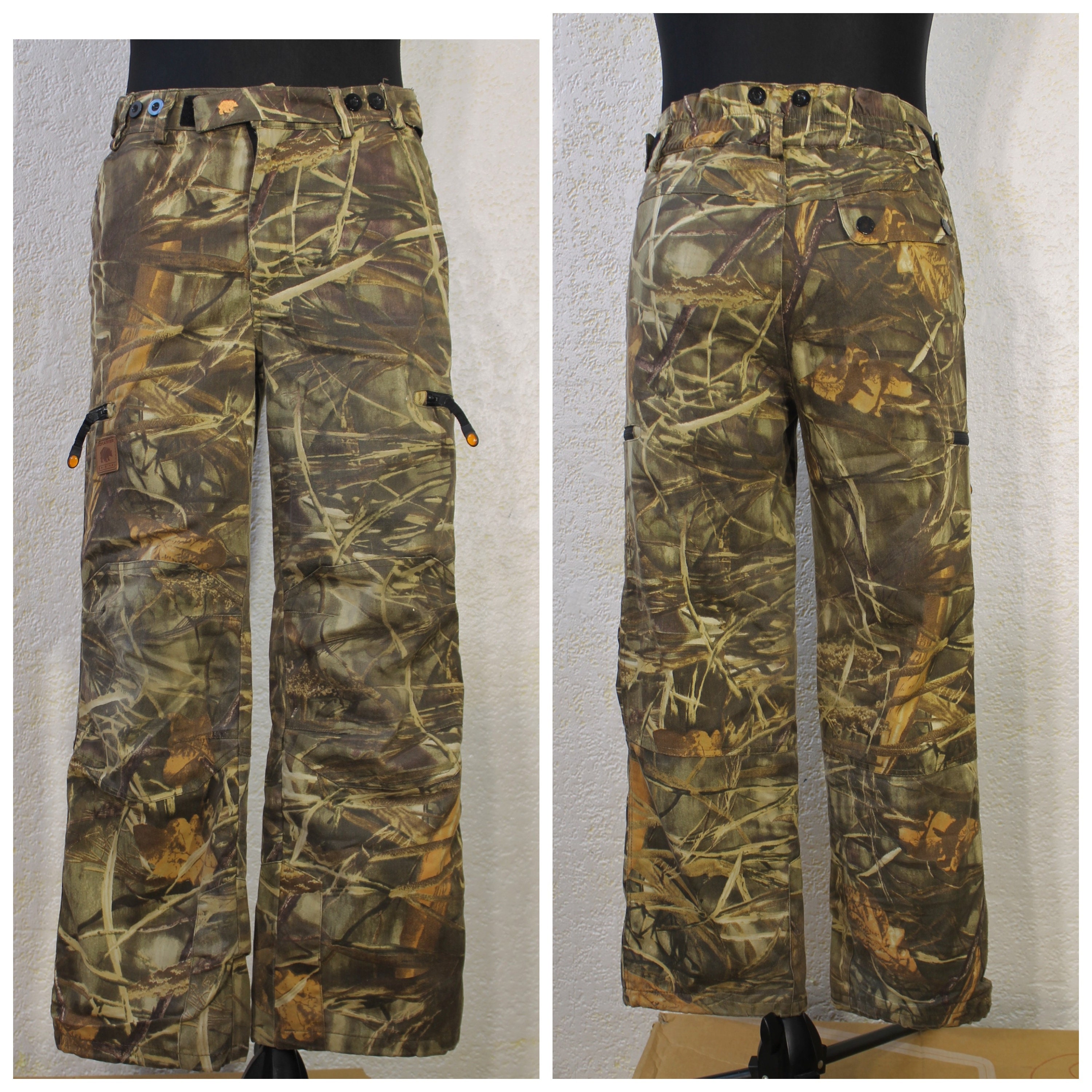 Liberty Realtree Hardwoods Camo Pants Men 2X Large 6 Pockets