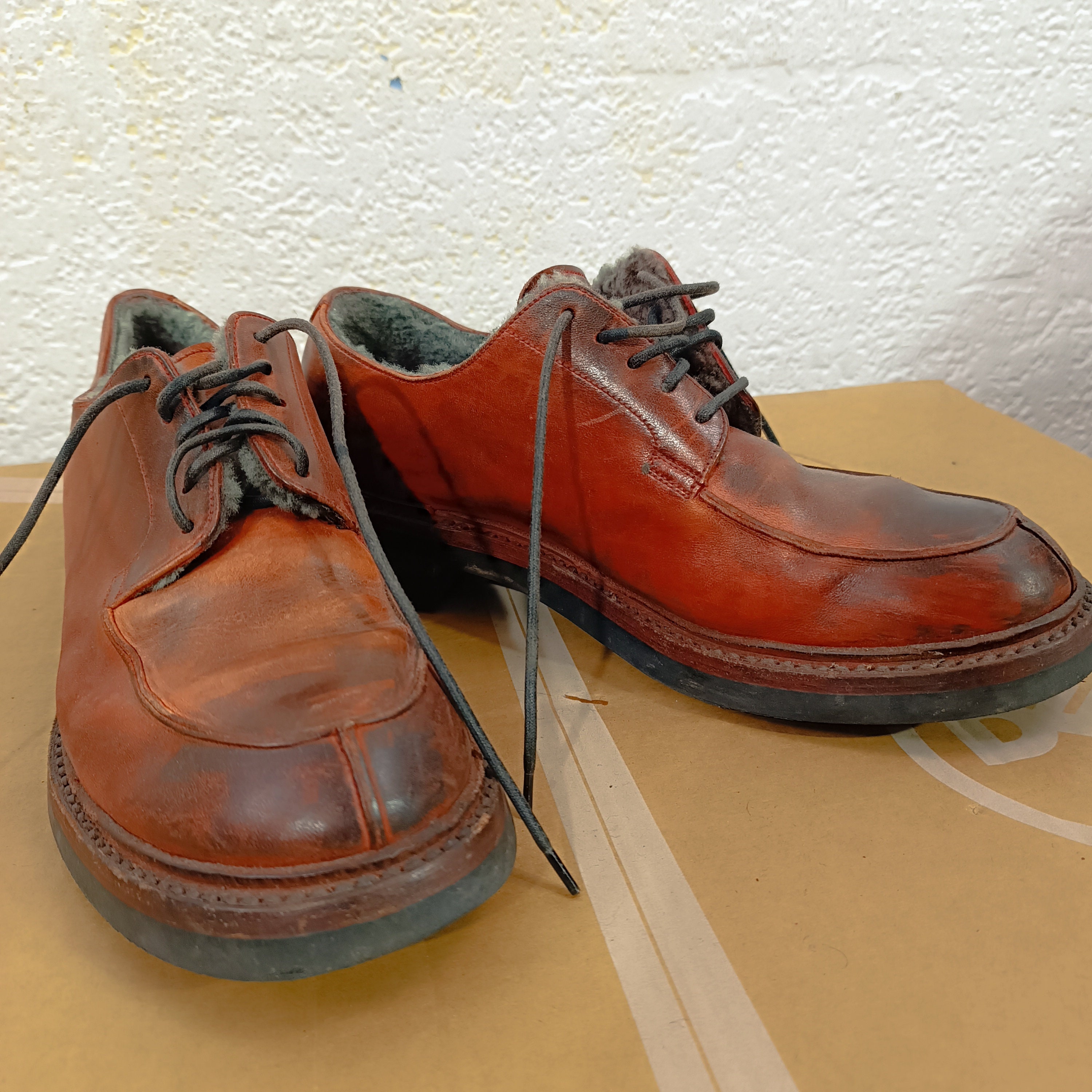 Italian Handmade Shoes Men, Silvano Sassetti Derby Shoes, Vintage 