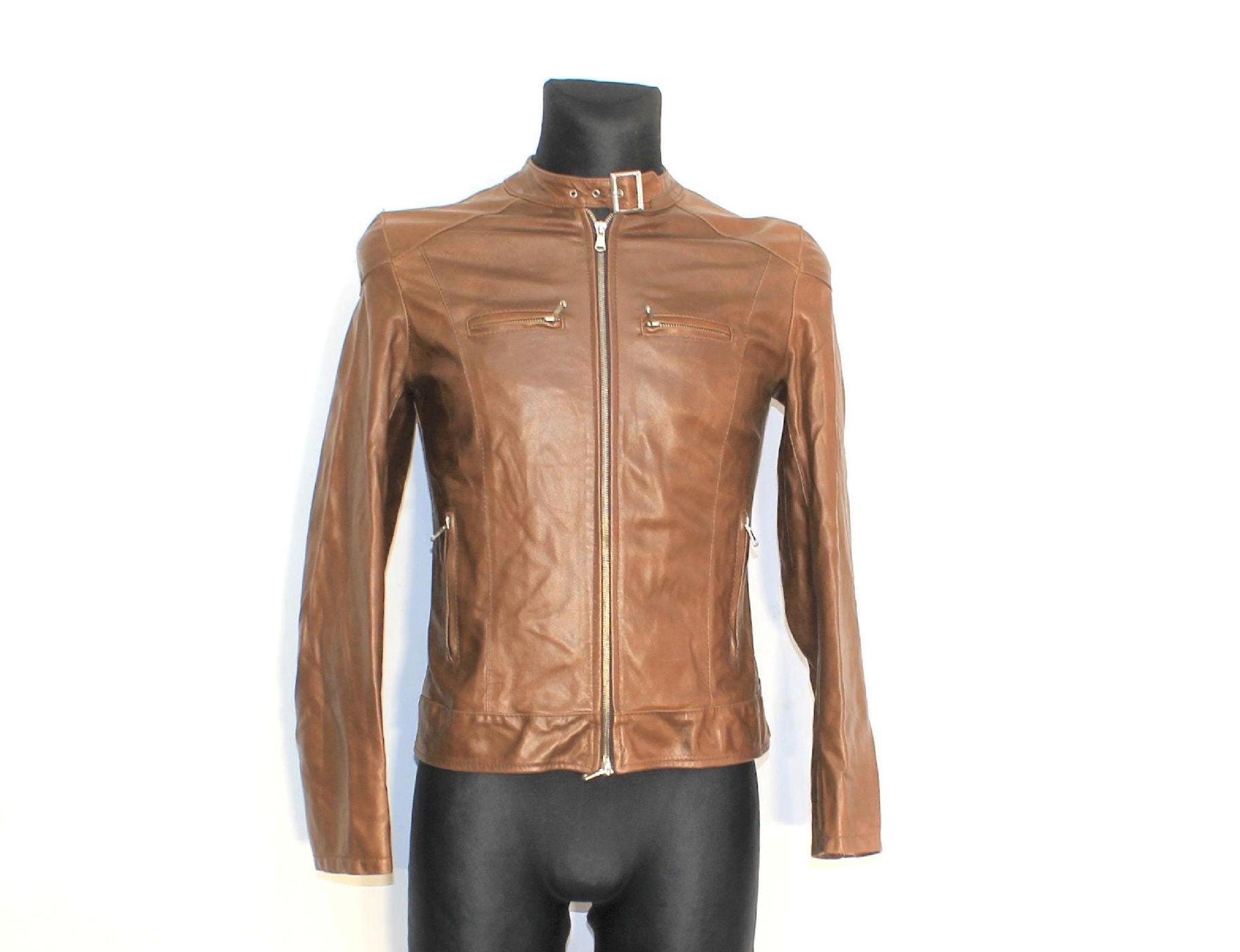 Giacca moto in pelle da donna Ixon Torque Lady impermeabile marrone Giacca moto in pelle da donna Ixon Torque Lady impermeabile marrone