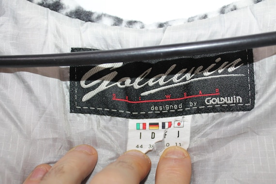 Vintage Goldwin Red Hooded Ski Jacket - 90s Winte… - image 8