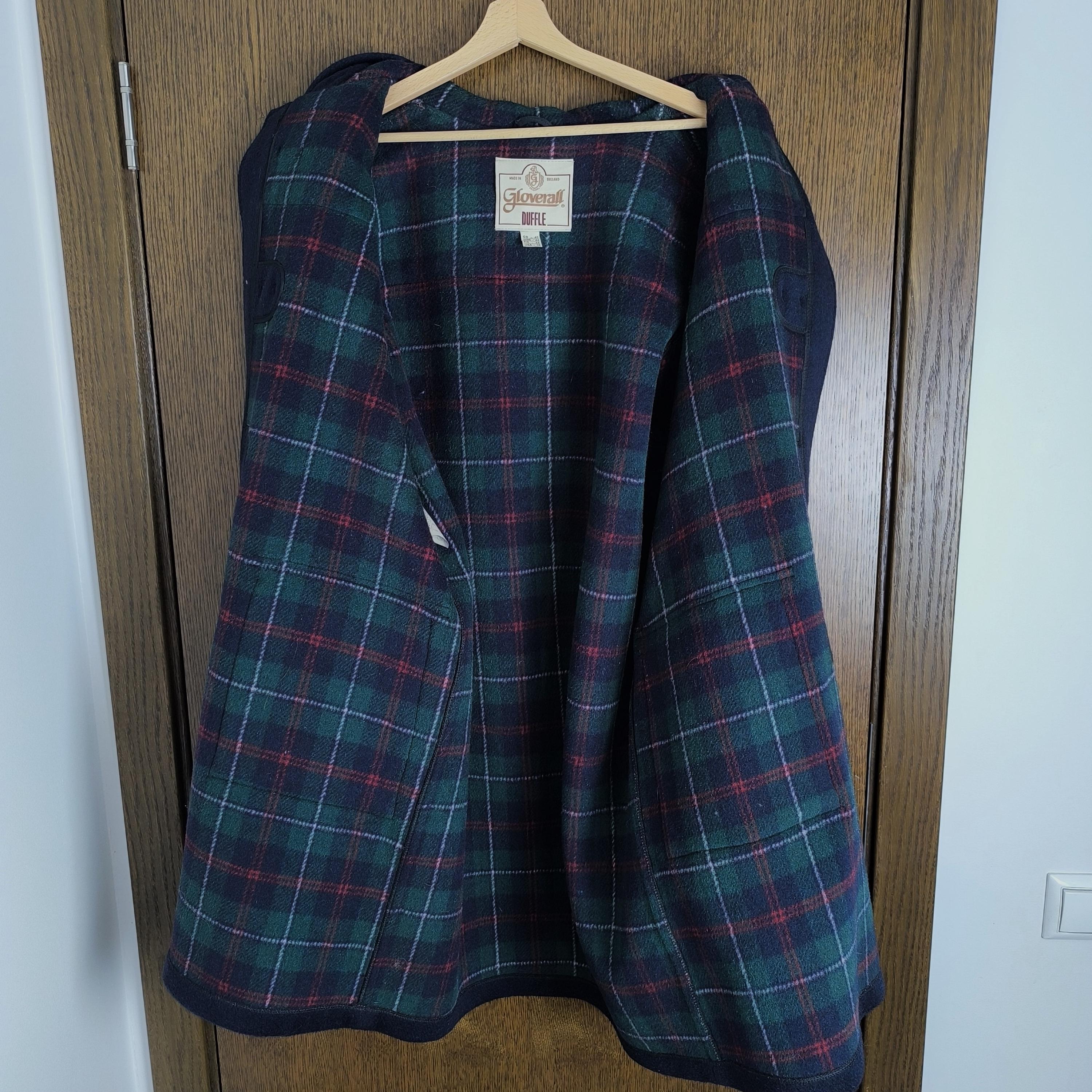 ネイビー ダッフルコート ウール グローバーオール：メンズ ラージ