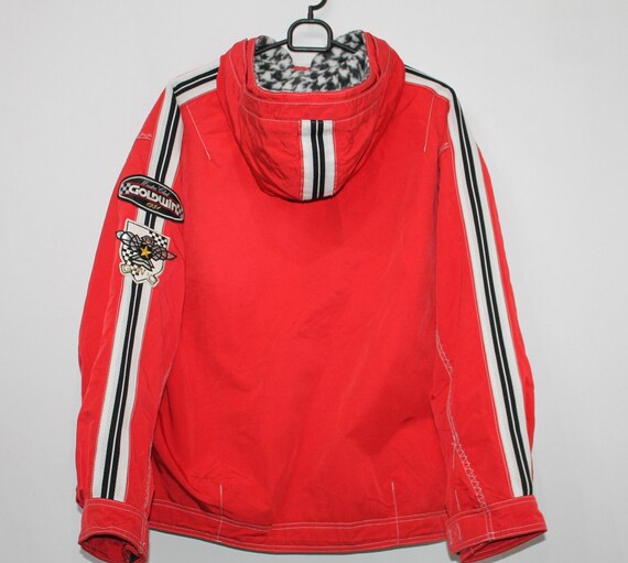 Vintage Goldwin Red Hooded Ski Jacket - 90s Winte… - image 5