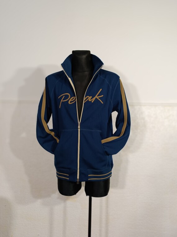 Vintage Navy Peak Performance Y2K Tracksuit Jacke… - image 2