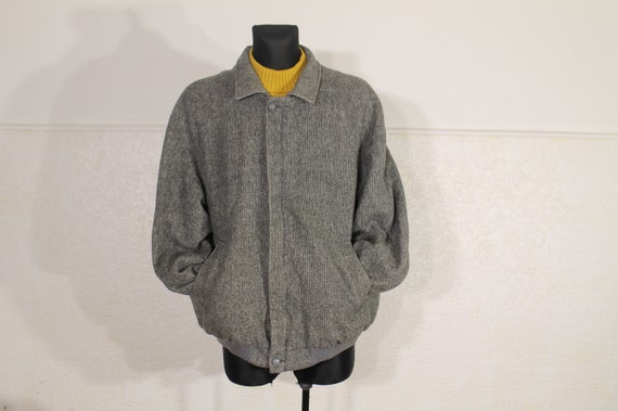 80s Deadstock Vintage The RedPoint Tweed Winter Jacket Men, 45% OFF