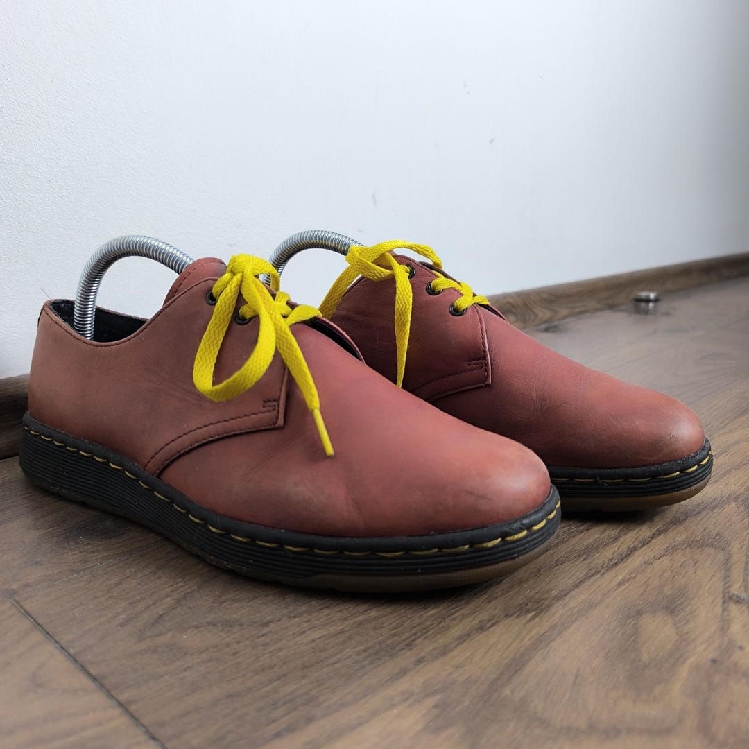 ドクターマーチン　キャベンディッシュ レザー Dr Martens Shoes Cavendish Red Cherry Leather Lace-up Oxford EU 41