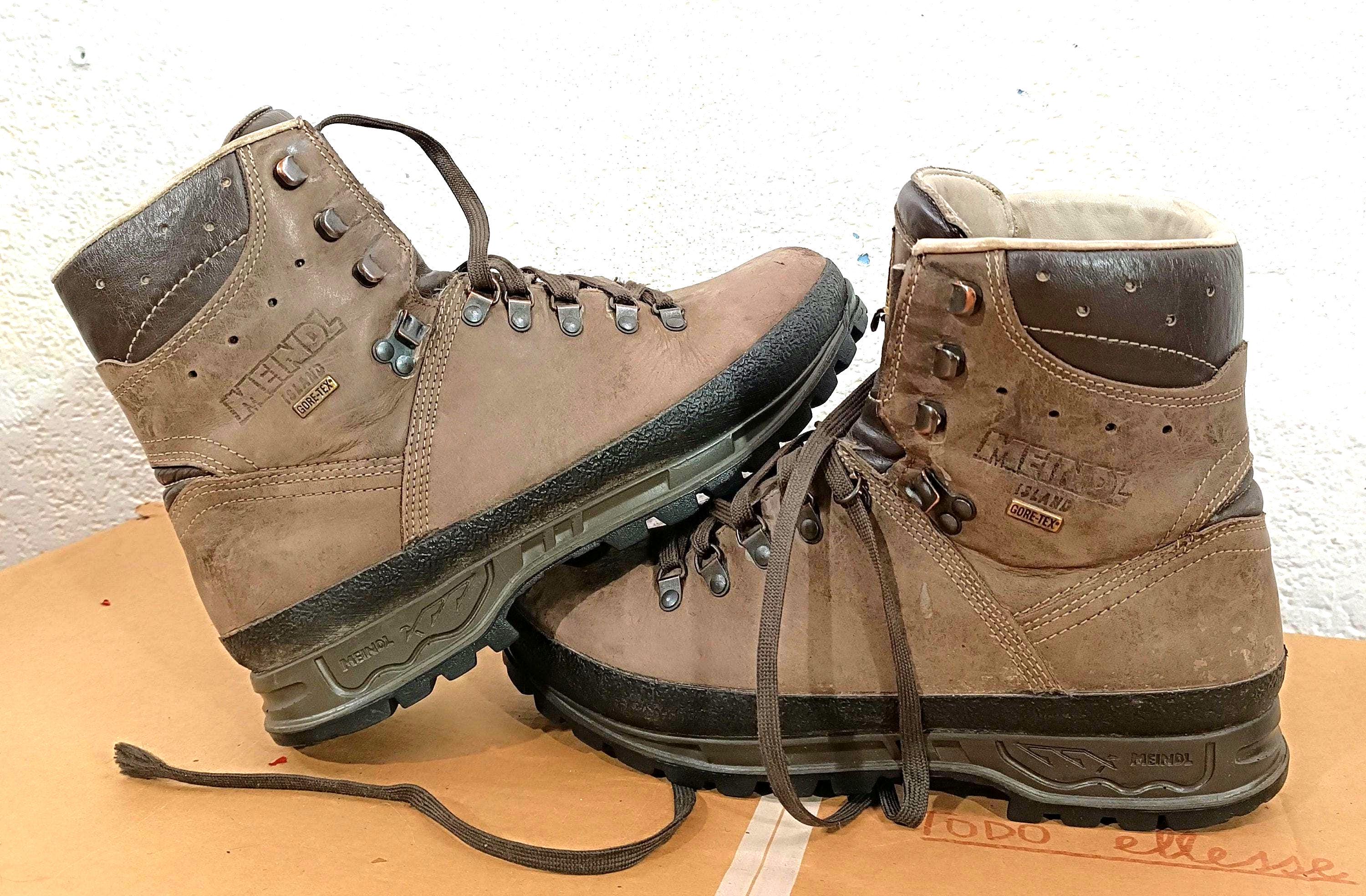 Meindl Gore-tex Leather Hiking Boots | Brown Lace-up 