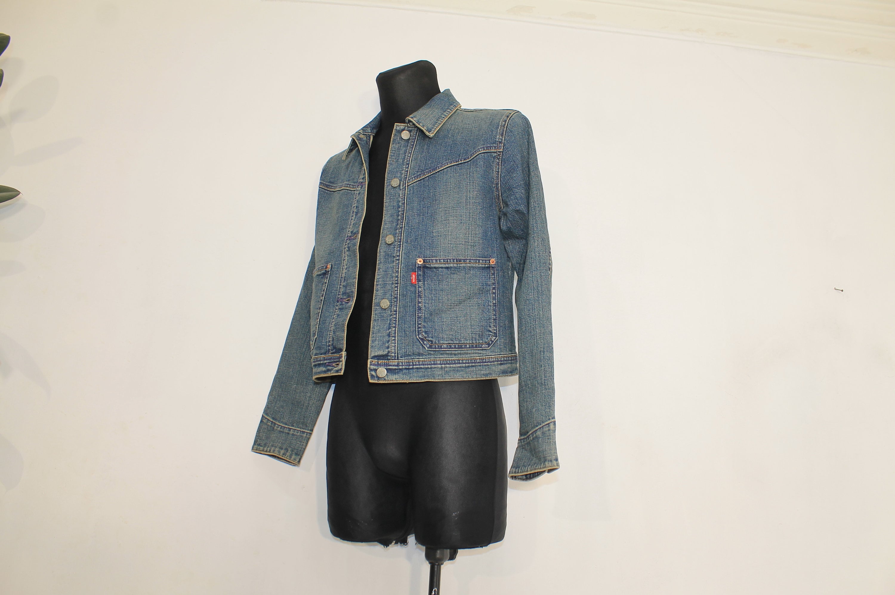 Vintage Levis Denim Jacket, Light Blue Levis 731L Jacket