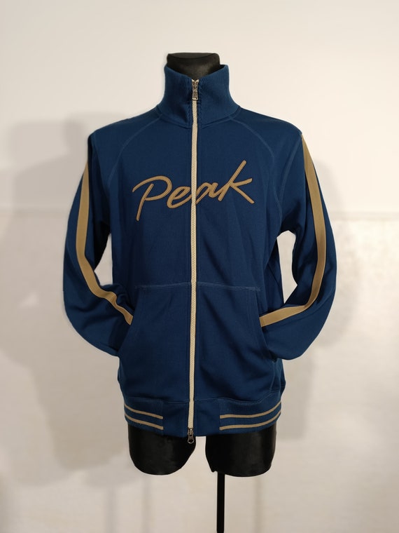 Vintage Navy Peak Performance Y2K Tracksuit Jacke… - image 9