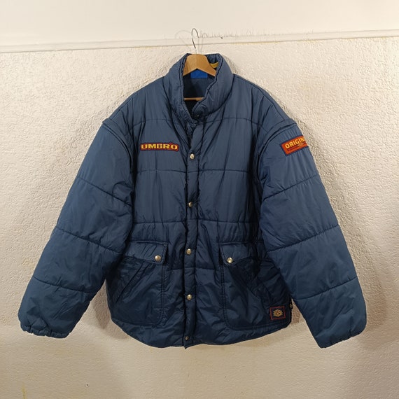 Vintage Umbro Jacket, Football Trainer Jacket, Pad