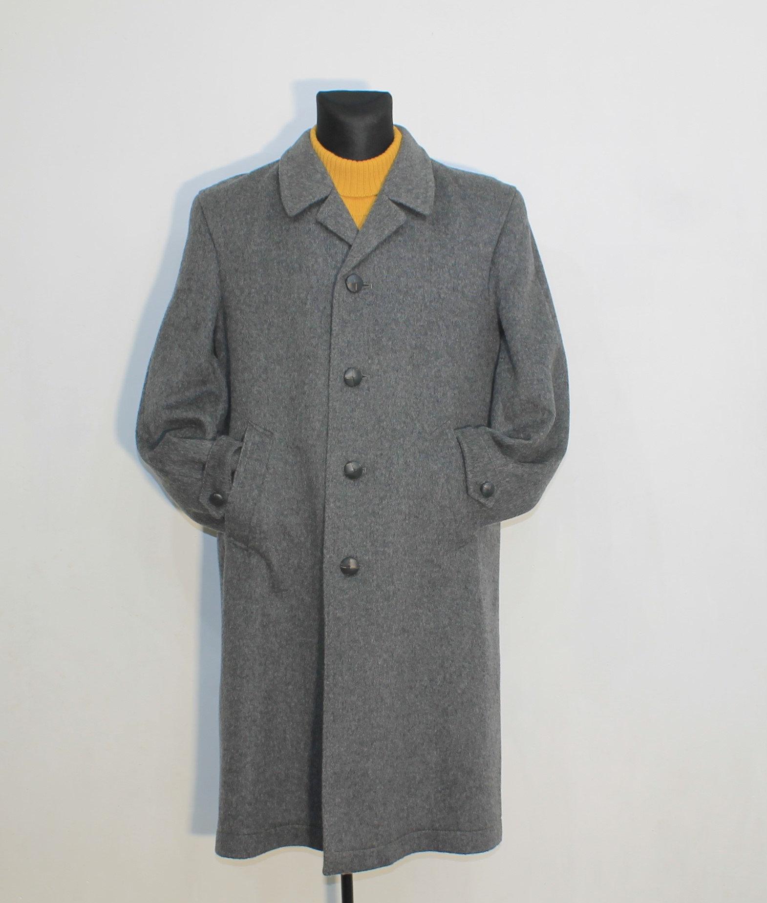 Vintage] 90s asymmetry wool-Coat 日本製