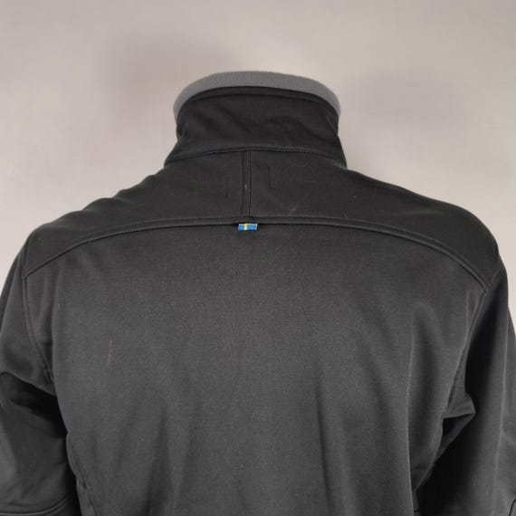 Lightweight Swedish Softshell Windbreaker: Black … - image 8