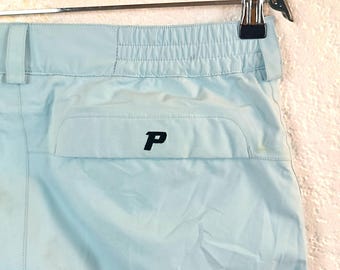Gore-Tex Damen-Skihose, hellblau, ultraleicht, Größe M
