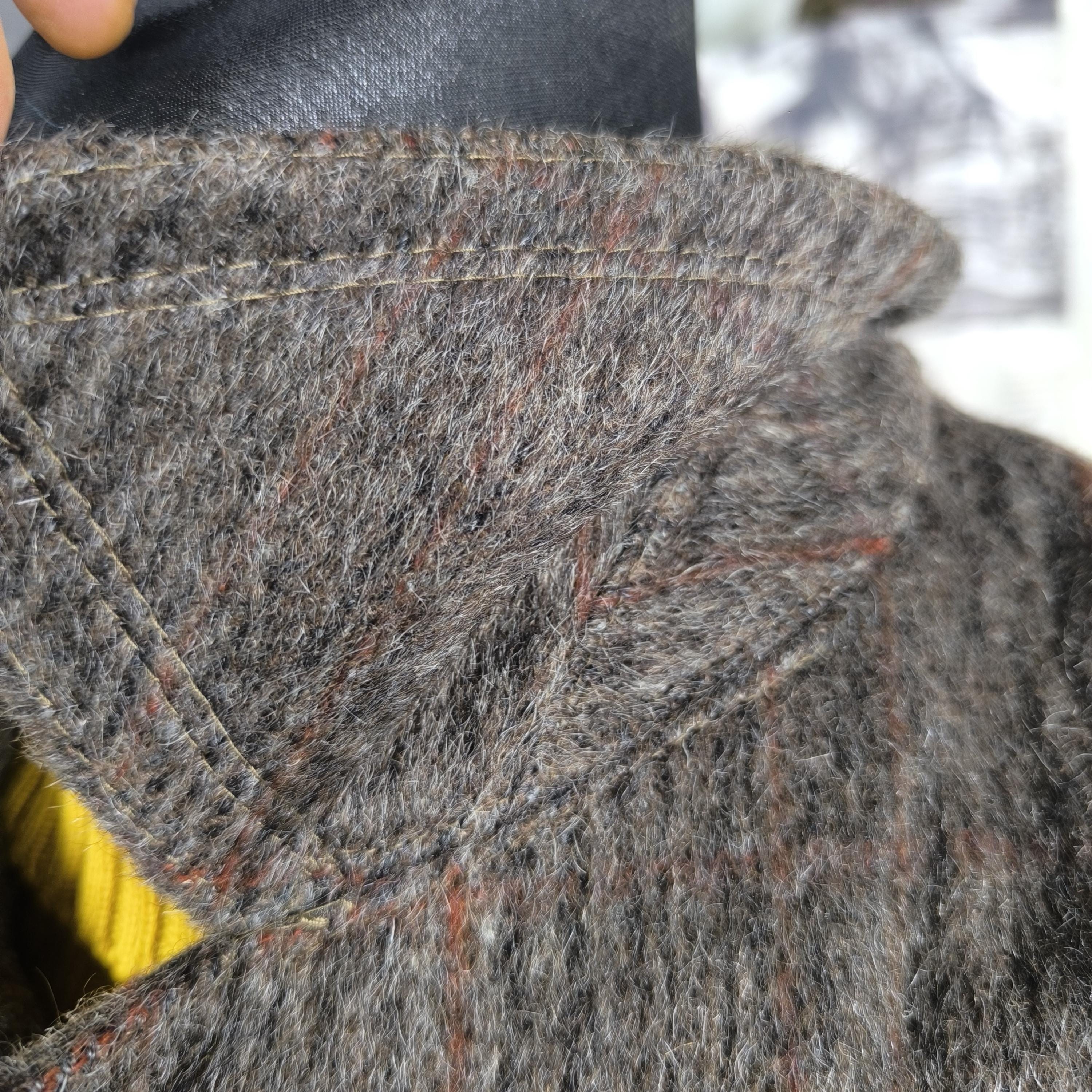 Vintage Wool Mohair Coat Brown Red Fleck Small 1960s Overcoat - Etsy