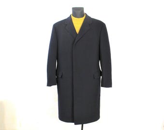 Cashmere Chesterfield Coat Crombie - Etsy