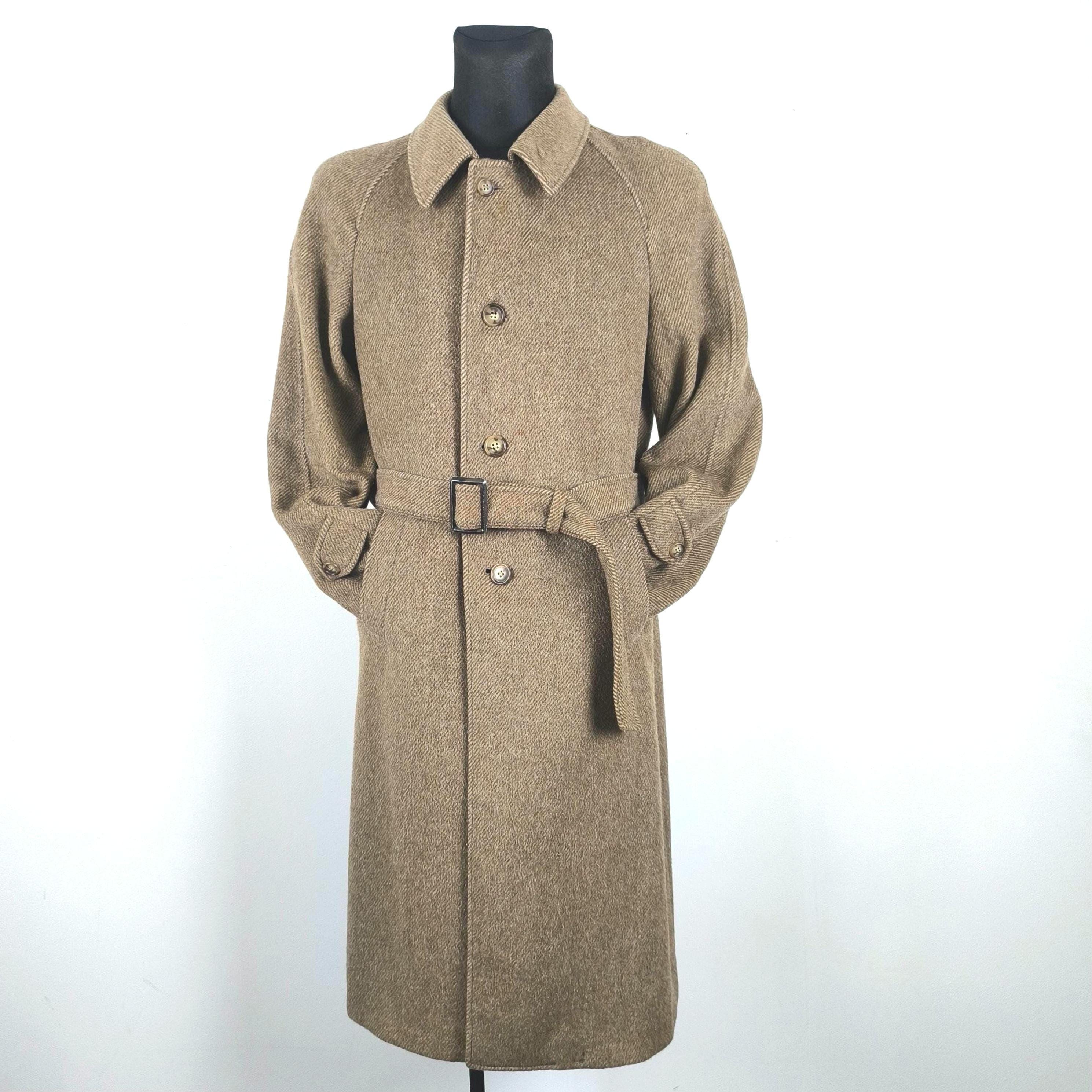 Mens Tweed Overcoat UK
