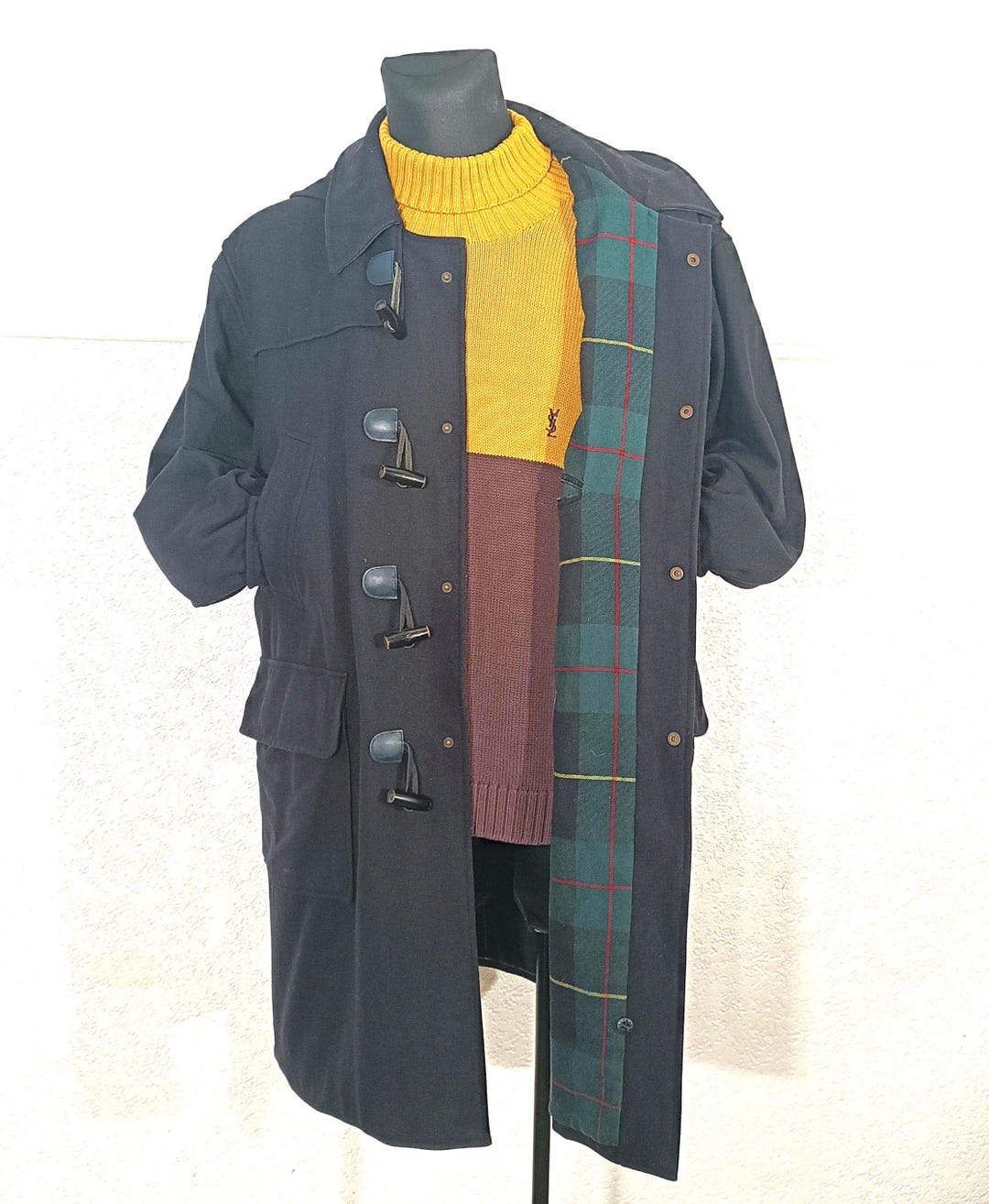ジャケット・アウター euro vintage wool fireman duffle coat s-l1200.jpg