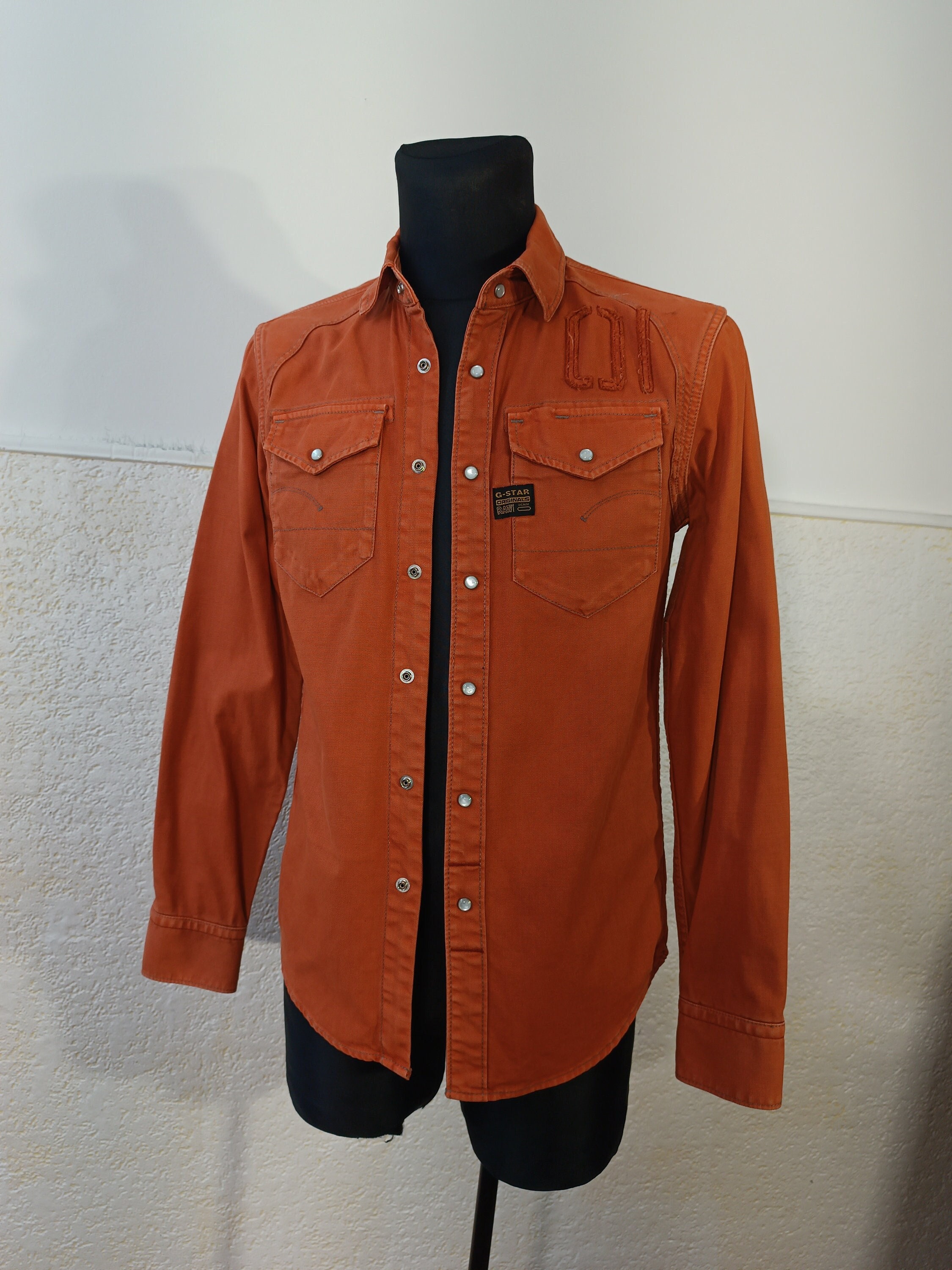 G star orange shirt deals