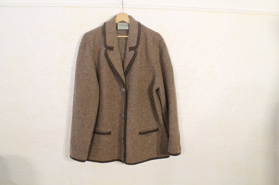 Wool Jacket - Brown