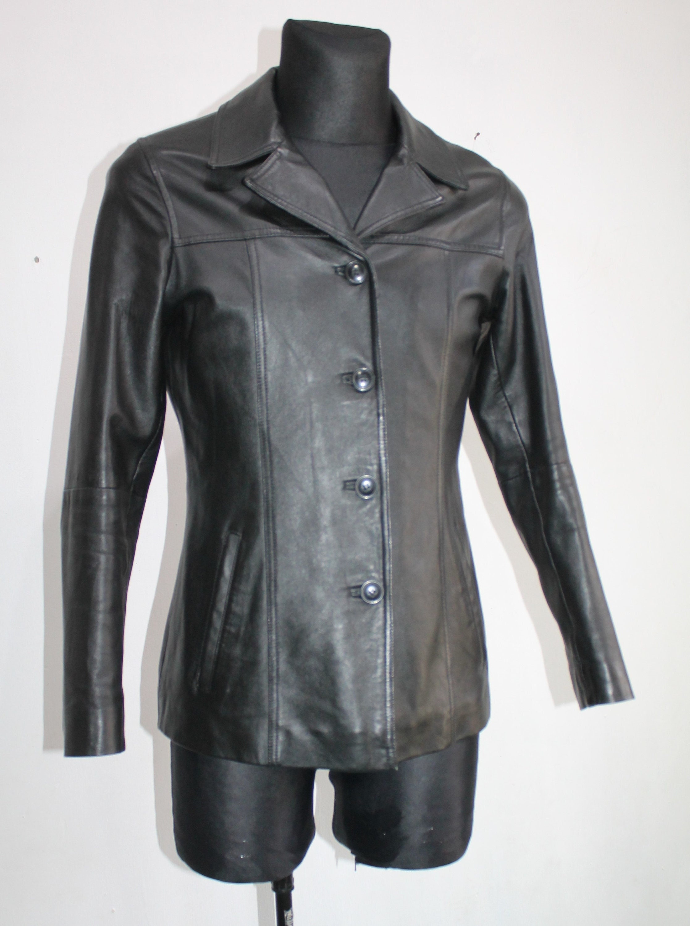 Gypsy Leather Jacket Etsy Canada