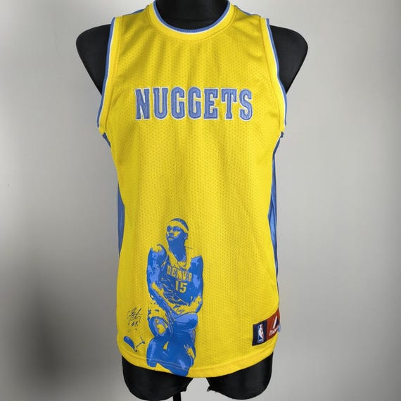 Denver Nuggets Vintage Jersey: Majestic Carmelo Anthony #15 Men's