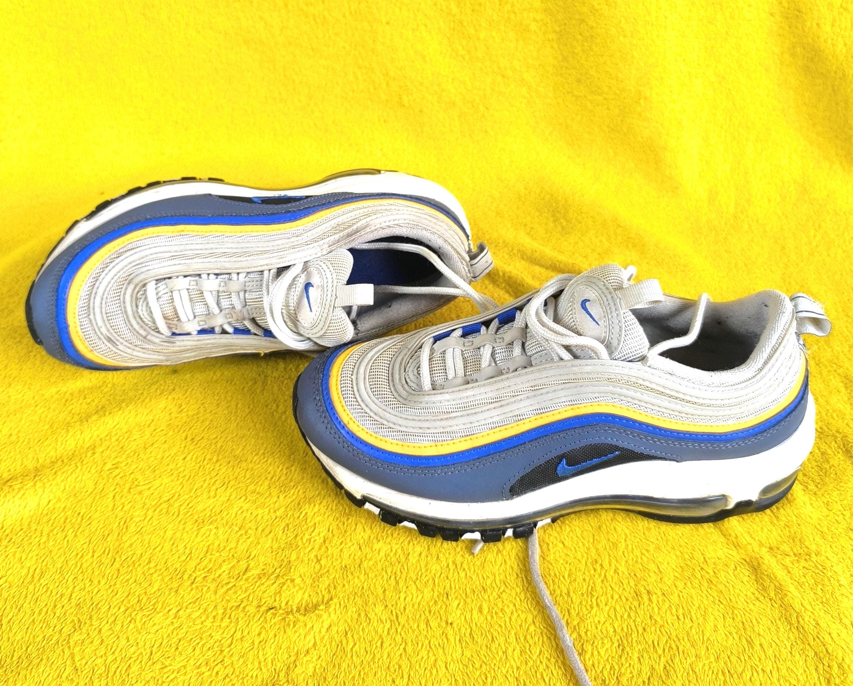 Vintage Nike Air Max 97 White & Blue Sneakers: EU 38 UK 5  display picture 2