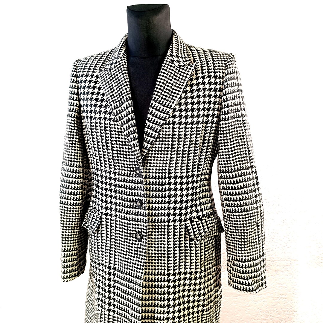 Blazer Mantel Hahnentritt H&m Blazer Hahnentrittmuster