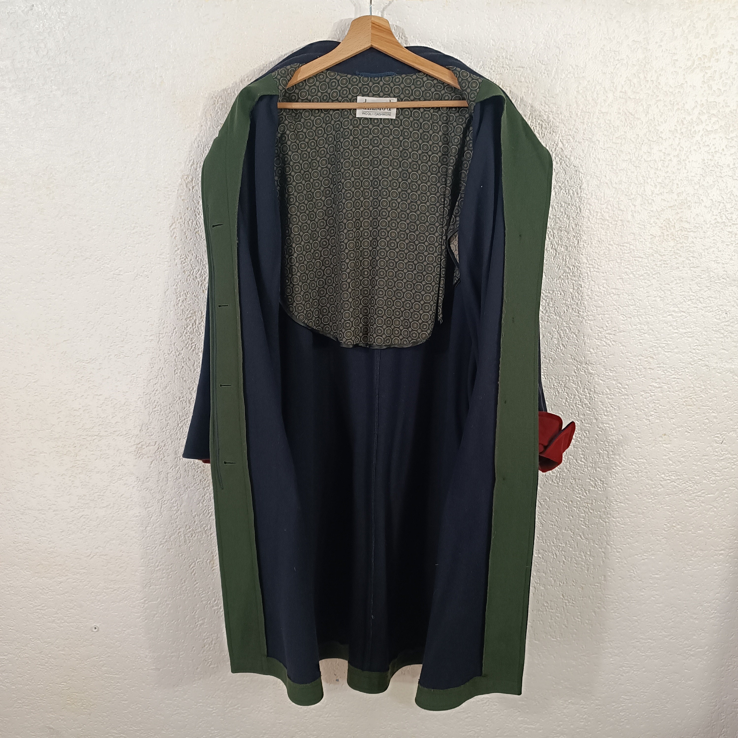 ジャケット・アウター Moessmer Loden Coat versin wool navy Moessmer Loden Coat versin wool navy