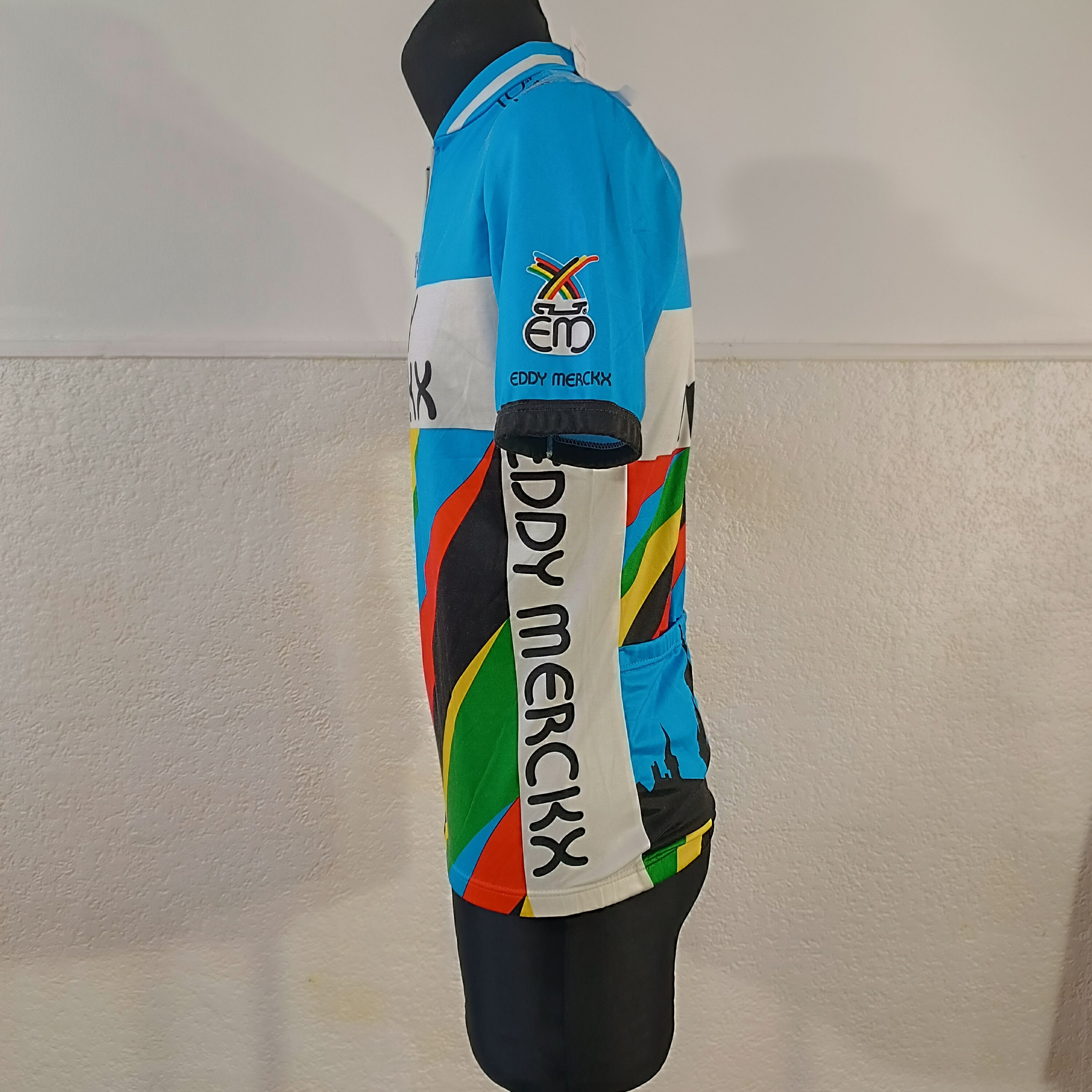 Vintage Cycling Jersey Short Sleeve, Eddy Merckx Jersey