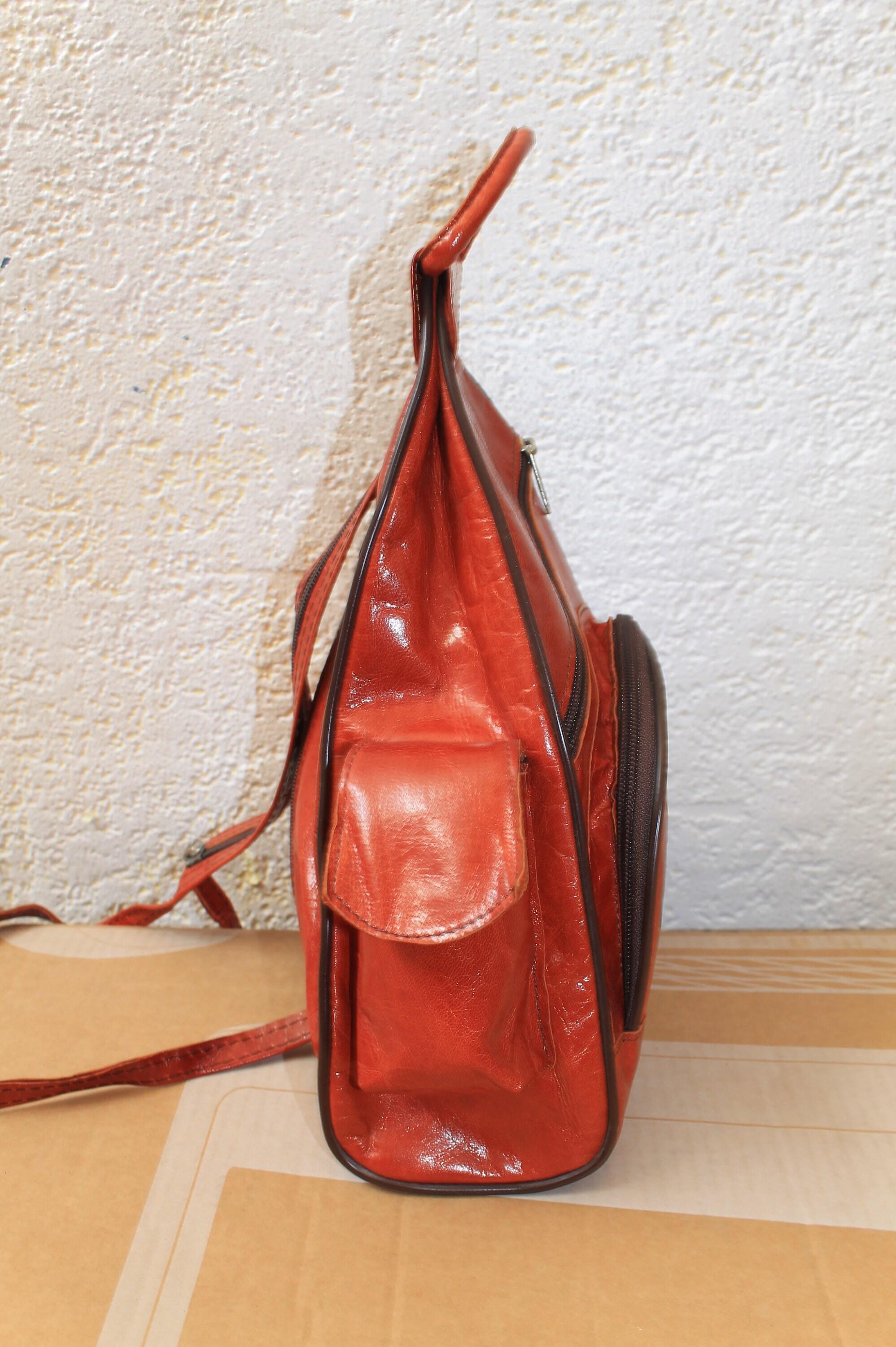 A Rare Out Of Oakland Handmade Rare Normal Behavior Leather Mini Backpack Bag Women main image 2