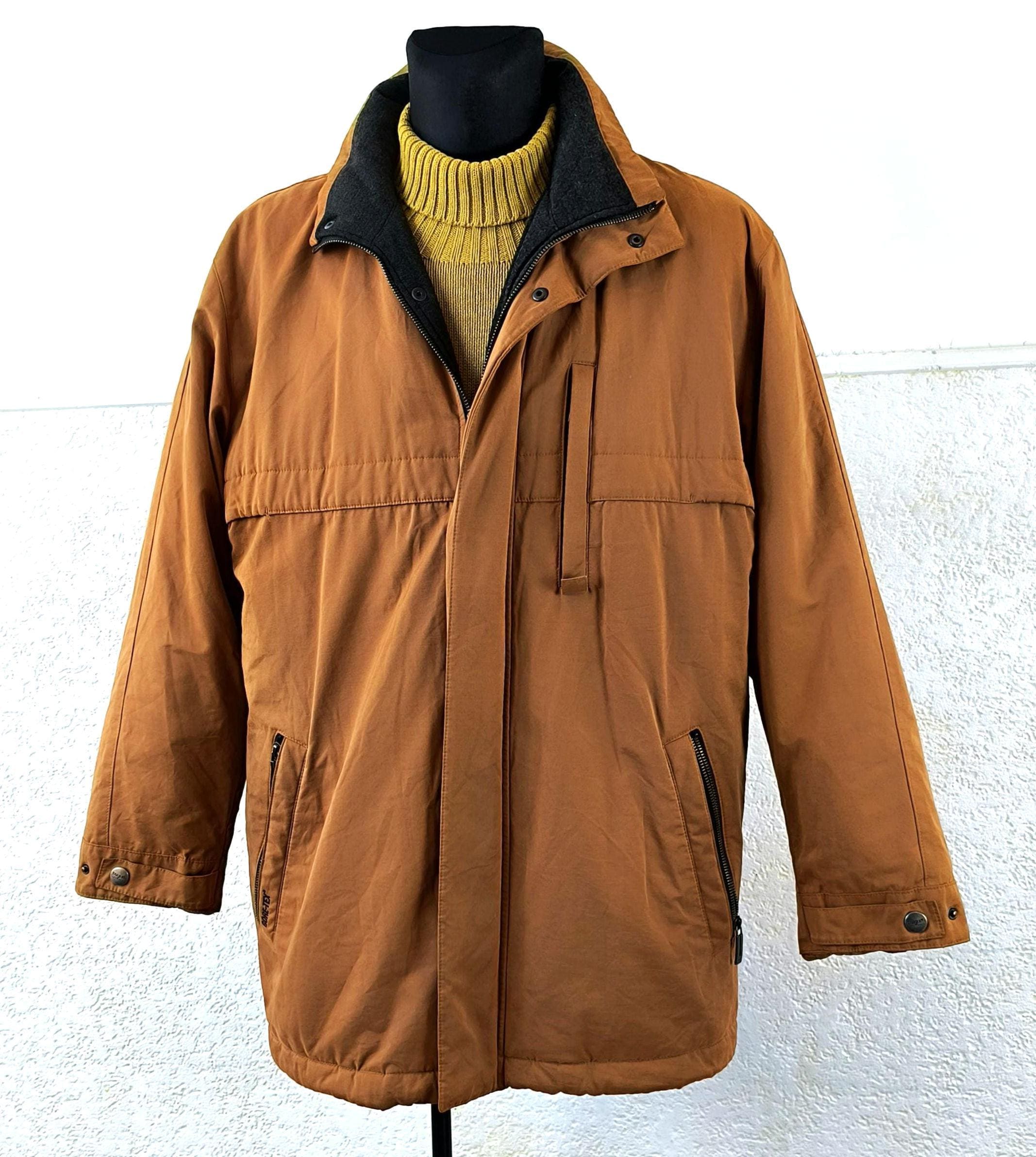 Bugatti Goretex Jacket Padded Winter Coat - Men's Medium Dark