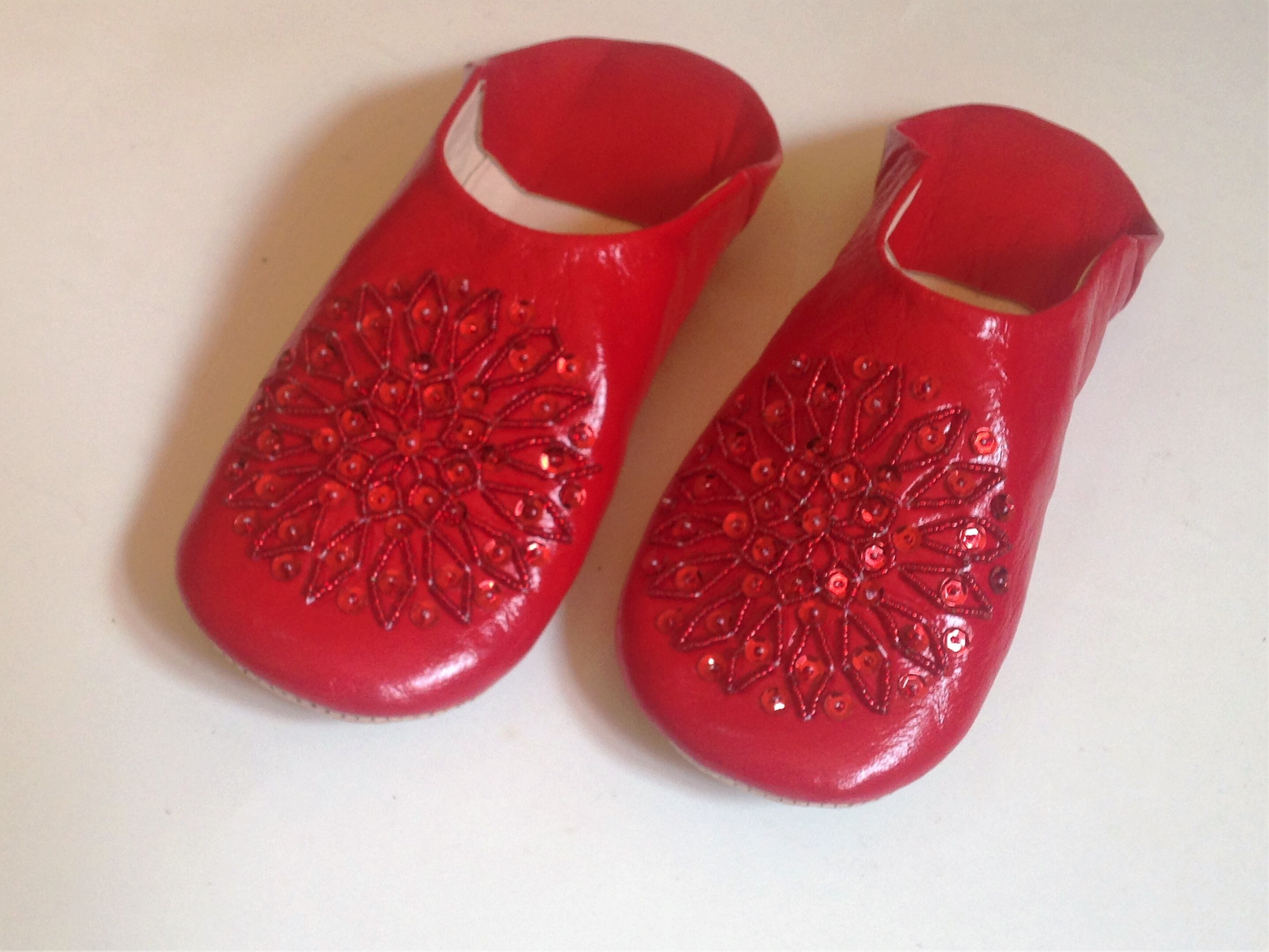 Women Leather Slippers Babouche for Home Shoes Slip for Etsy