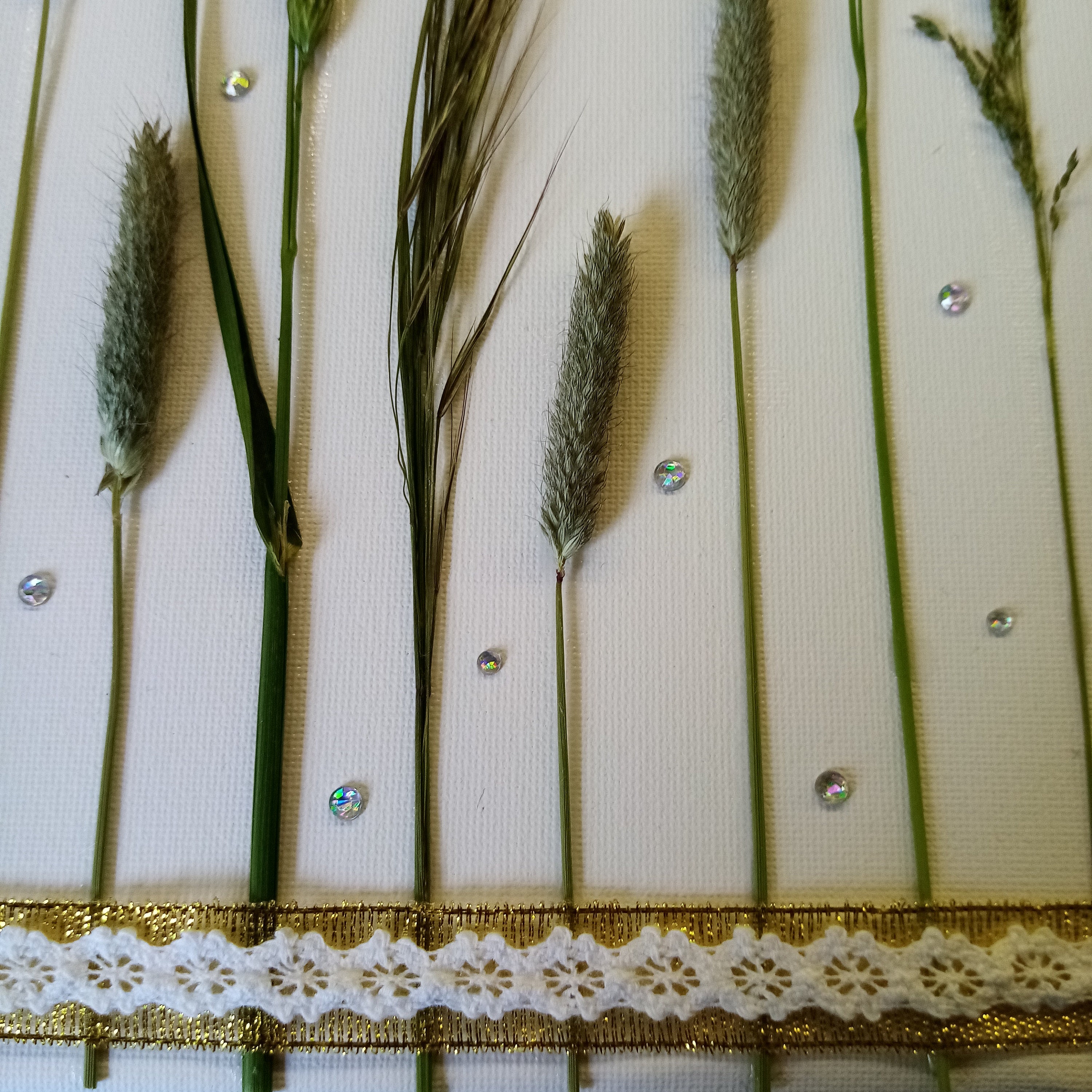 Trocken Gräser Wandbild Leinwand auf Keilrahmen unbehandelt | Etsy