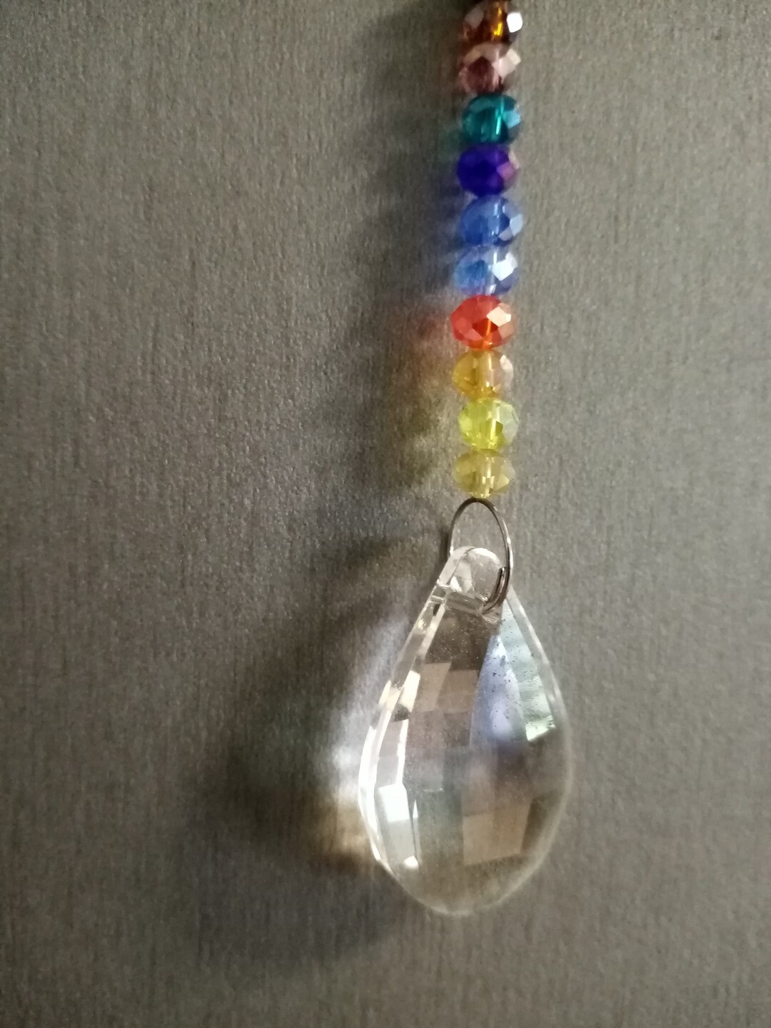 Atrapa Sol Bola De Prisma De Cristal Arcoíris - 75 Mm (decoración