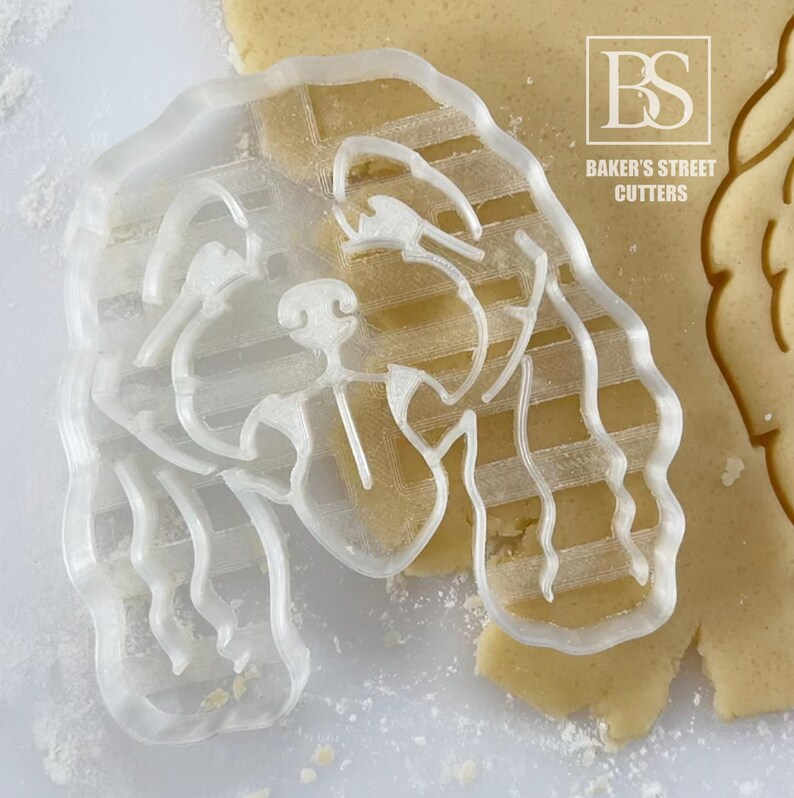 Cavapoo Dog Cookie Cutter, Dog Breed Gift, Cookie and Fondant Cutter ...