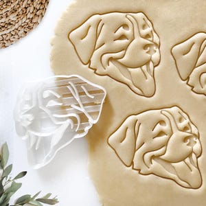 Bernese Mountain Cookie Cutter, Dog Cookie Cutter Clay Cookie Stamp for pet owner