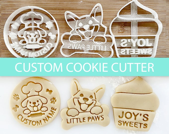 Custom Logos Cookie Cutter Etsy