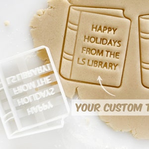 Custom Book Cookie Cutter, Custom Cookie Cutter, Personalized Cutter, Graduation Gift, Graduation Cookie Cutter