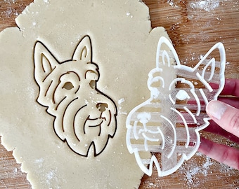 Scottish Terrier Cookie Cutter, Dog Lover Gift, Pet Portrait